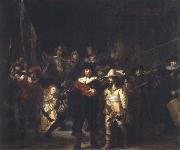 REMBRANDT Harmenszoon van Rijn, The Militia Company of Frans Banning Cocq,Known as The Night Watch